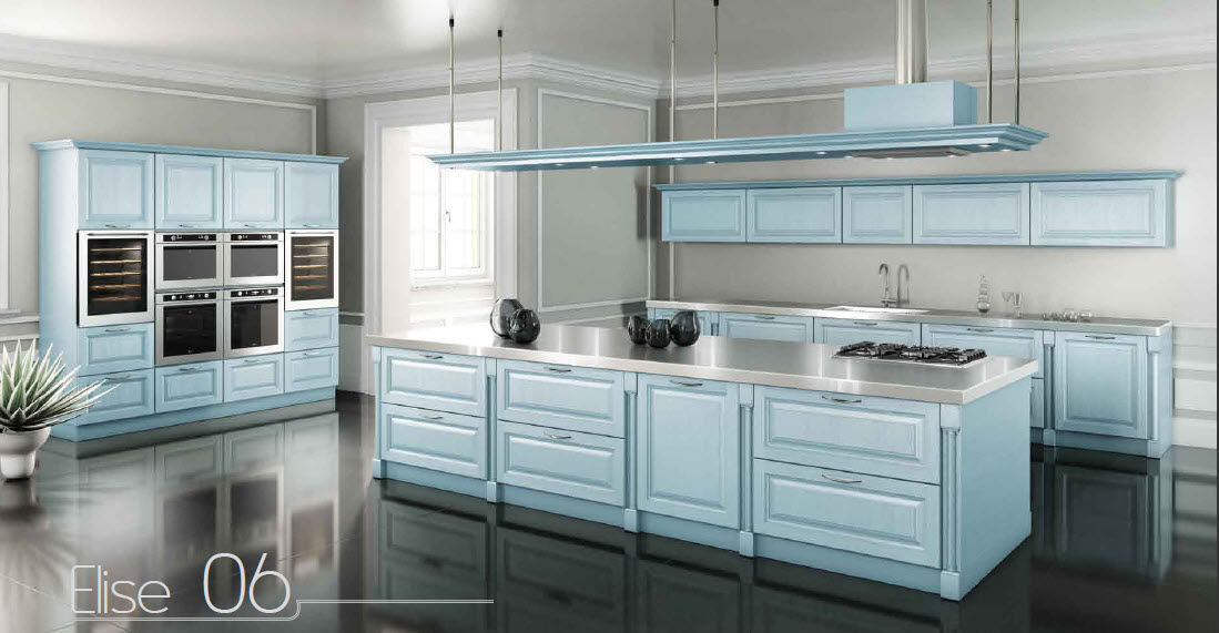 Classic kitchen in stained solid wood   ELISE 06   Corazzin Group