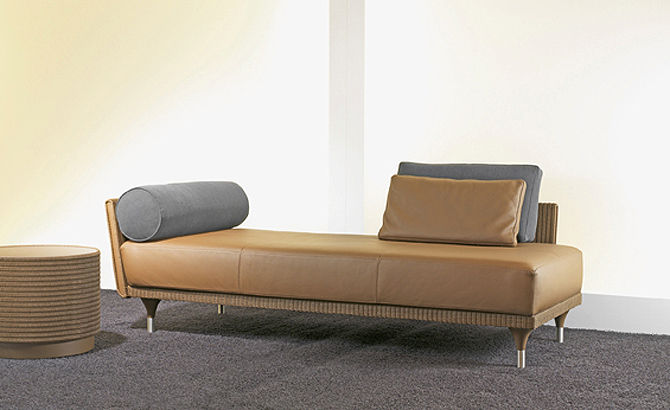 Contemporary daybed - TAO - MMV Möbelmanufaktur Viersen