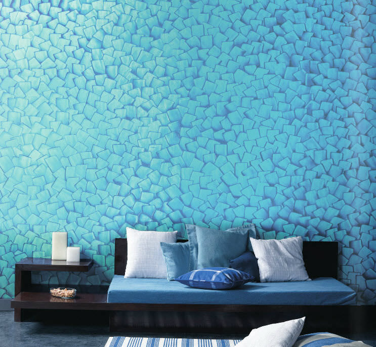 Wall paint / effect - ROYALE PLAY SPATULA - ASIAN PAINTS