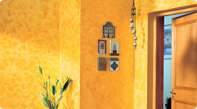 Wall paint / effect - ROYALE PLAY SPATULA - ASIAN PAINTS