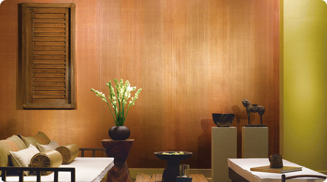 Wall paint / metallic effect - ROYALE PLAY WEAVING - ASIAN PAINTS
