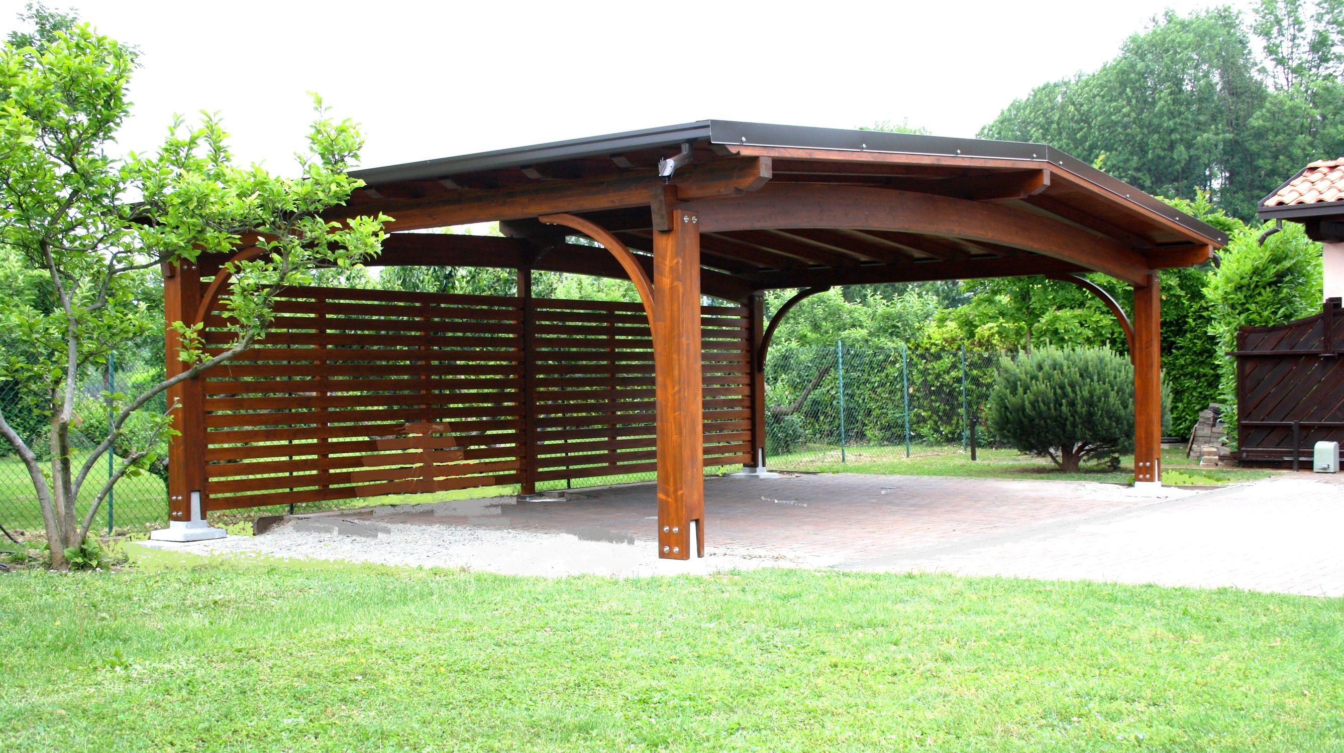 Wooden carport - ARCO - Gazebodesign