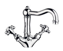 1 hole washbasin double handle mixer tap 1432**70 NICOLAZZI
