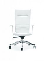 Contemporary executive chair / with headrest