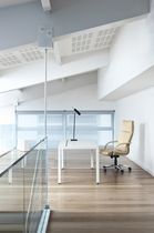 Contemporary executive chair / with headrest