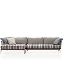 Modular sofa / corner / contemporary / garden