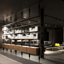 Wall-mounted bookcase / floor-to-ceiling...