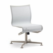 Upholstered conference chair / swivel /...