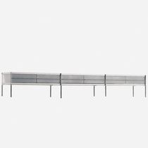 Contemporary sideboard / steel / aluminum...