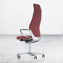 Contemporary executive chair / aluminum...