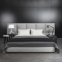 Double bed / contemporary / upholstered...