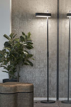 Floor lamp / contemporary / metal / LED