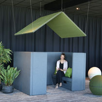 Modular sofa / contemporary / fabric / for...
