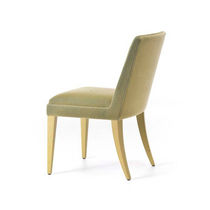 Contemporary chair / with armrests / upholstered...