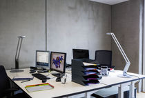 Desk lamp / contemporary / aluminum / steel