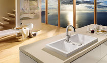 2 bowl ceramic kitchen sink METRIC ART Villeroy & Boch