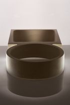 2 bowl counter top washbasin INFINITO CIRCOLATRE - INFINITO QUADRA Decor