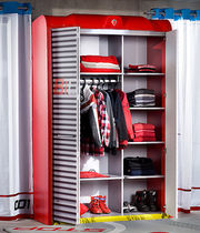 2 door kids wardrobe (boy) BIGARAGE Cilek AS