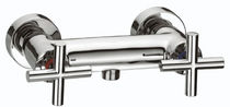 2 hole shower double handle mixer tap TERA 15400 FARIS Rubinetterie