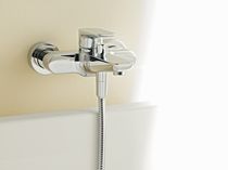 2 hole wall-mounted double handle mixer tap for bath-tub SUBWAY Villeroy & Boch