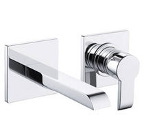 2 hole wall-mounted washbasin single handle mixer tap SAM SICA Sam Vertriebs