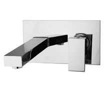 2 hole wall-mounted washbasin single handle mixer tap ZEN : 5345600 Grifer&iacute;as Galindo