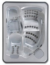 2 seater portable hot-tub MAUI Thermo Spas
