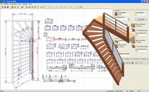 2D/3D CAD software: stairs POWER STAIRS DDX Technologic Solutions Espagna