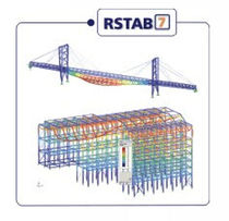2D/3D civil engineering CAD software RSTAB 7 XX DLUBAL GMBH ING- SOFTWARE