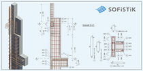 2D/3D Computer-aided design software CAD  Sofistik