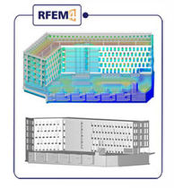 2D/3D computer-aided engineering software CAE RFEM 4 XX DLUBAL GMBH ING- SOFTWARE