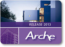 2D/3D computer-aided engineering software CAE: concrete structures ARCHE 2013 GRAITEC