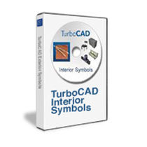 2D/3D object library TURBOCAD 3D INTERIOR SYMBOLS PACK IMSI Design