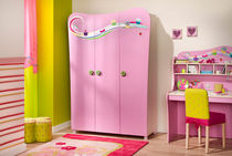3 door kids wardrobe (girls) CUPCAKE  Cilek AS