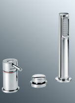 3 hole bath-tub single handle mixer tap GINGO    F.lli Frattini