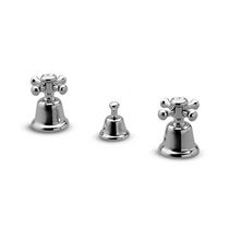 3 hole bidet double handle mixer tap DELFI - Z4668P.8008 ZUCCHETTI RUBINETTERIA