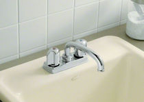 3 hole kitchen double handle mixer tap TREND&reg; - K-11935-U  Kohler