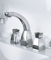 3 hole washbasin double handle mixer tap SQUARE Villeroy & Boch