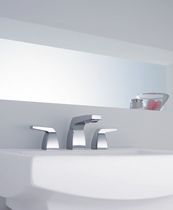 3 hole washbasin double handle mixer tap SQUARE VOGUE Villeroy & Boch
