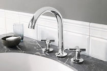 3 hole washbasin double handle mixer tap LAFLEUR CLASSIQUE Villeroy & Boch