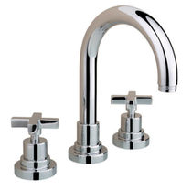 3 hole washbasin double handle mixer tap 2208**27 NICOLAZZI