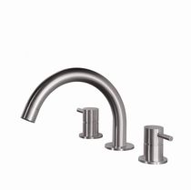 3 hole washbasin double handle mixer tap MB14 MGS Progetti