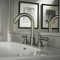 3 hole washbasin double handle mixer tap LIBERTY - Z001302  BOSSINI