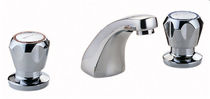 3 hole washbasin double handle mixer tap CORALLO : 36311 Teorema