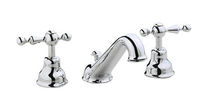 3 hole washbasin double handle mixer tap ARCANA AMERICA: AA 00102 0 by Raffella Vecchi  Cisal Rubinetterie
