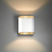 Contemporary wall light / metal / LED /...