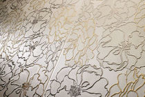 3D ceramic wall tile: floral pattern ROMANTIC Argenta cer&aacute;mica