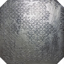 3D porcelain stoneware floor tile CARLO MAGNO: OTTAGONO ACCIAIO NATURALE Lifetile