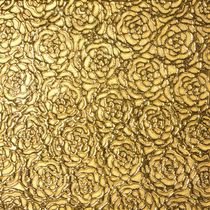 3D porcelain stoneware wall tile: floral pattern CESELLO: ROSE ORO Lifetile