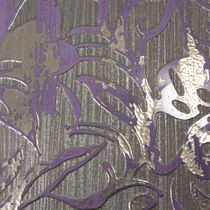 3D porcelain stoneware wall tile: floral pattern TRACCE: TRACCE LILLA PLATINO Lifetile